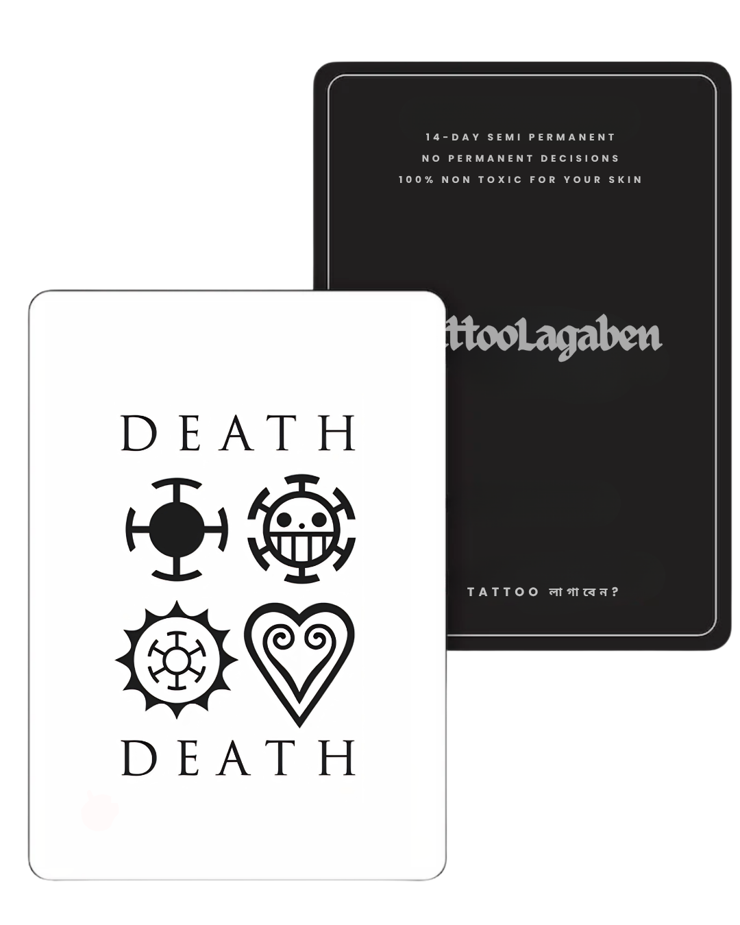 Semi Permanent Tattoo- Death