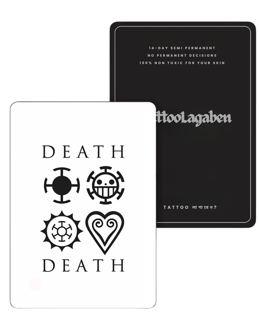Semi Permanent Tattoo- Death