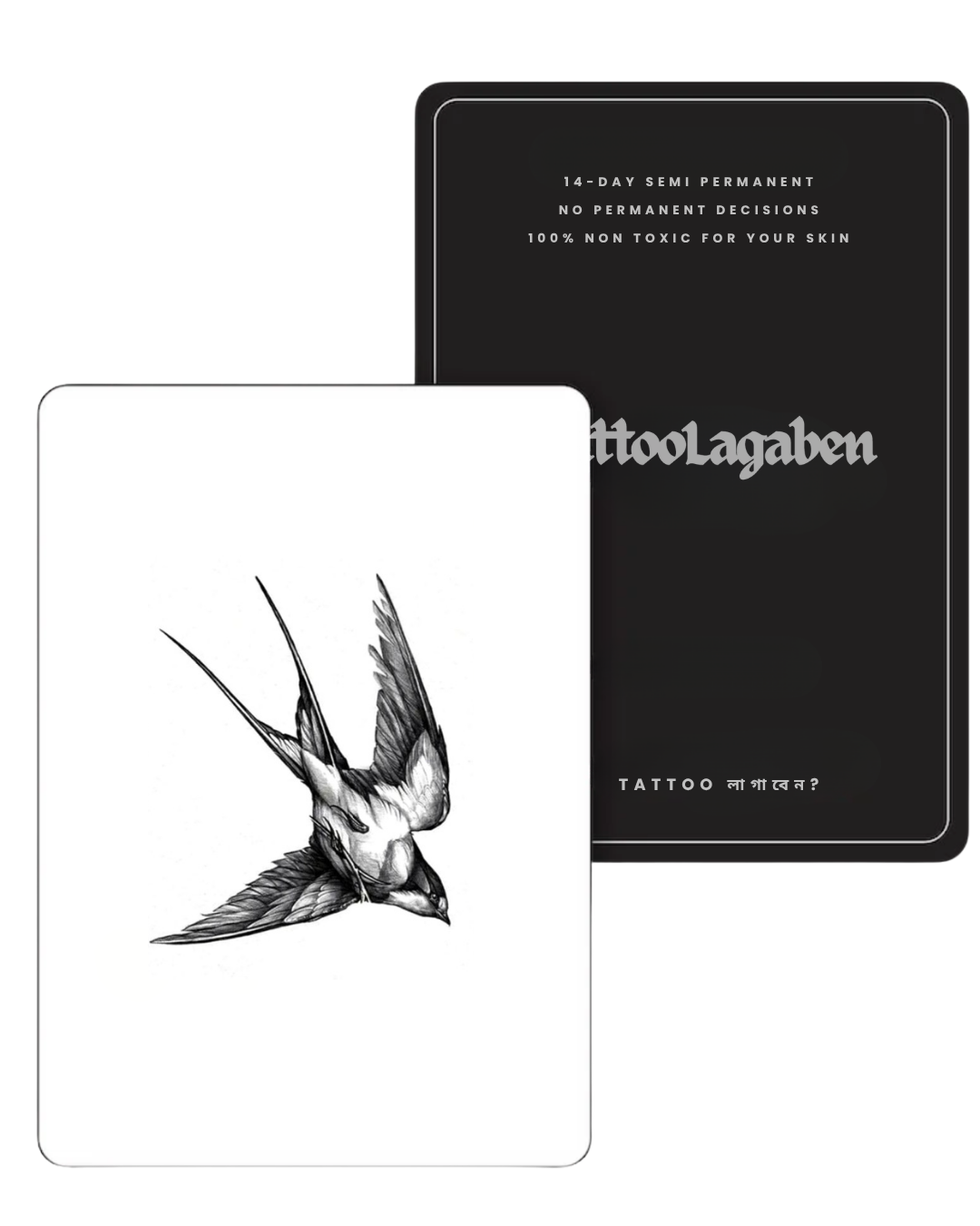 Semi Permanent Tattoo - Sparrow