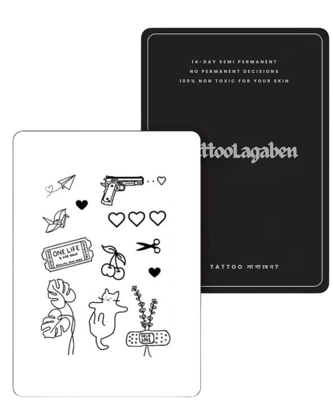 Semi Permanent Tattoo Pack- Slay