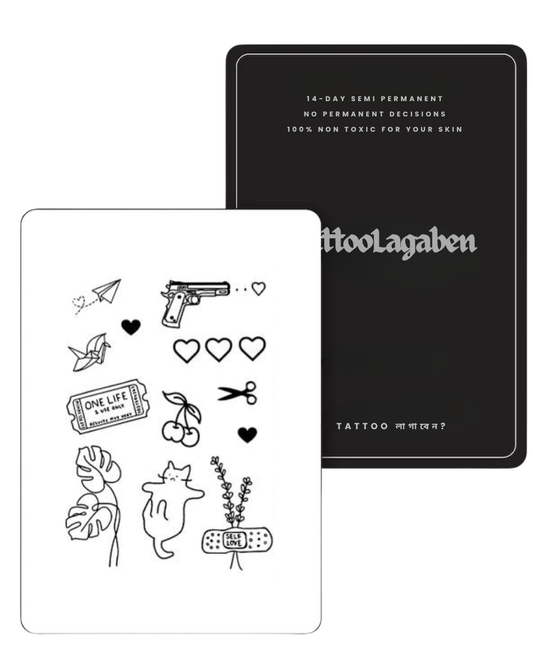 Semi Permanent Tattoo Pack- Slay