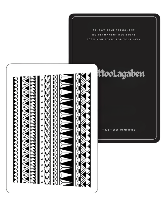 Semi Permanent Forearm Sleeve Pack- Patterns
