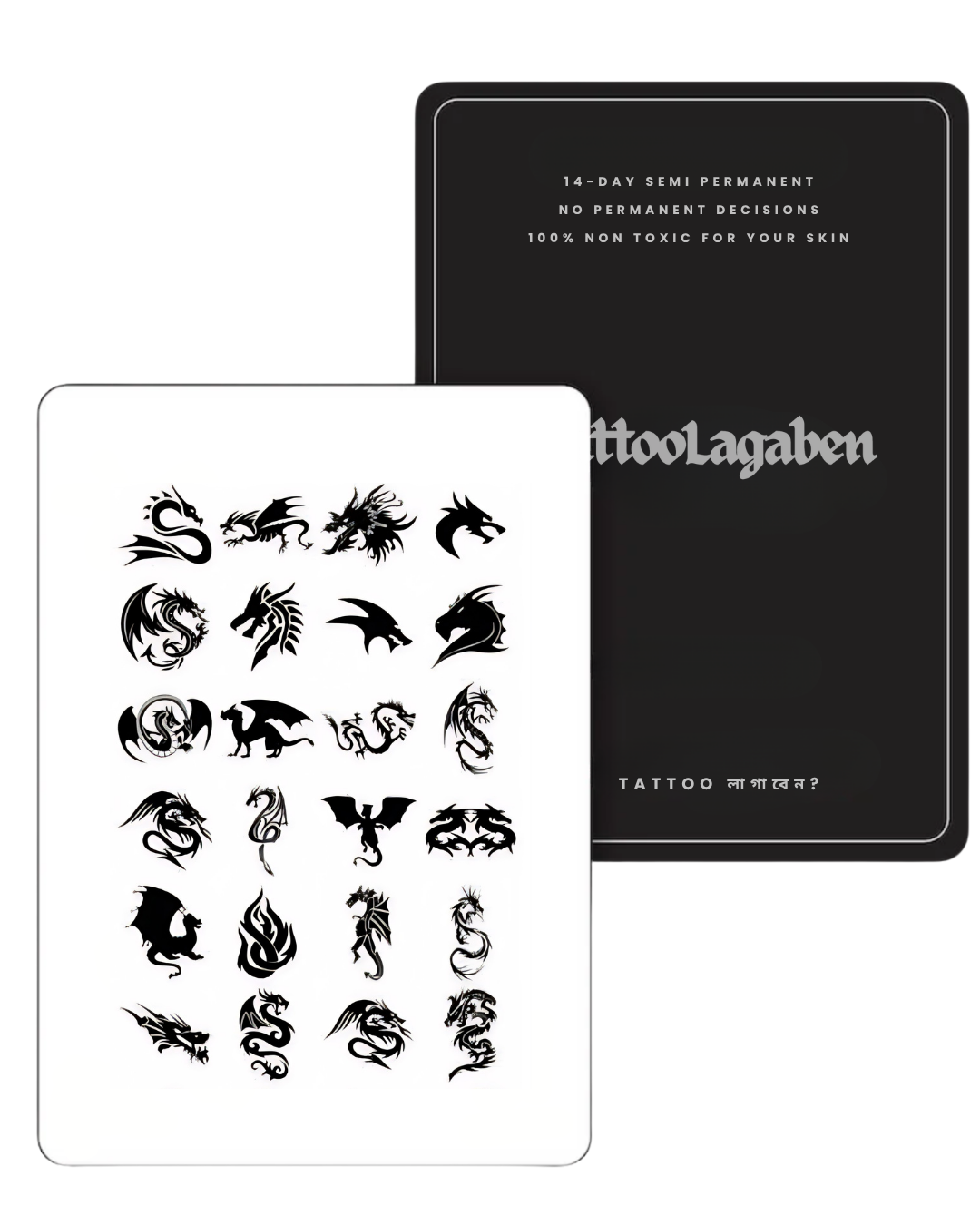 Semi Permanent Tattoo Pack- Dracarys